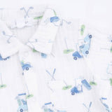 Baby Golf Carts Blue - Polo Shortie