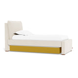 Saffron Yellow Felt Trundle Fabric (Performance Felt)