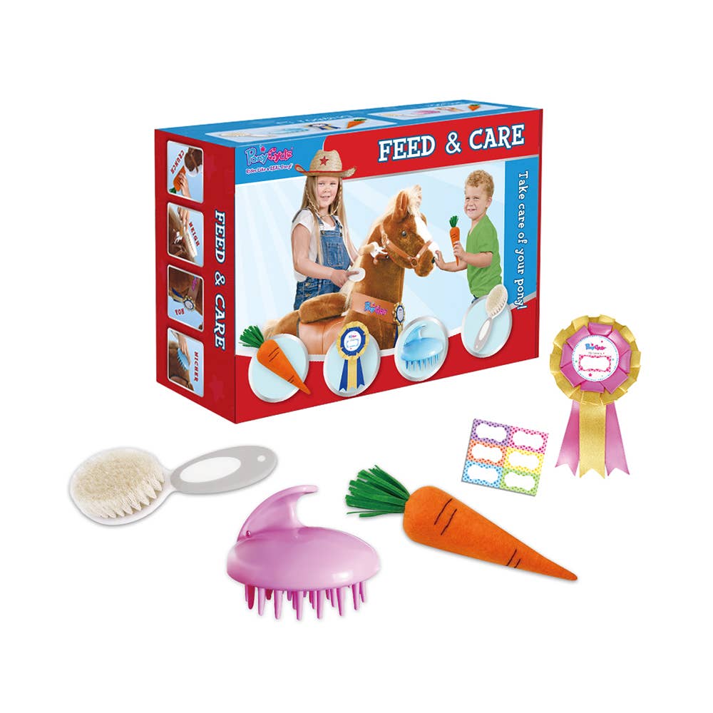 PonyCycle Feed & Care | Kid's Toy Set (Bundle with Products)
