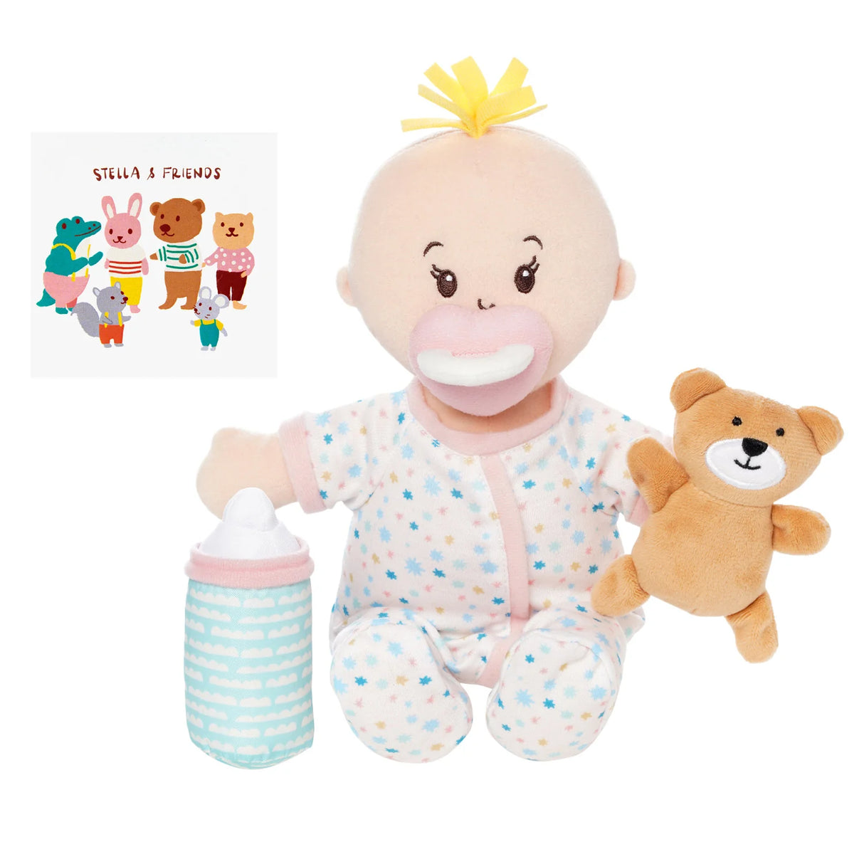 Love, Stella Sleepy Time Set  Peach Doll with Blonde Tuft