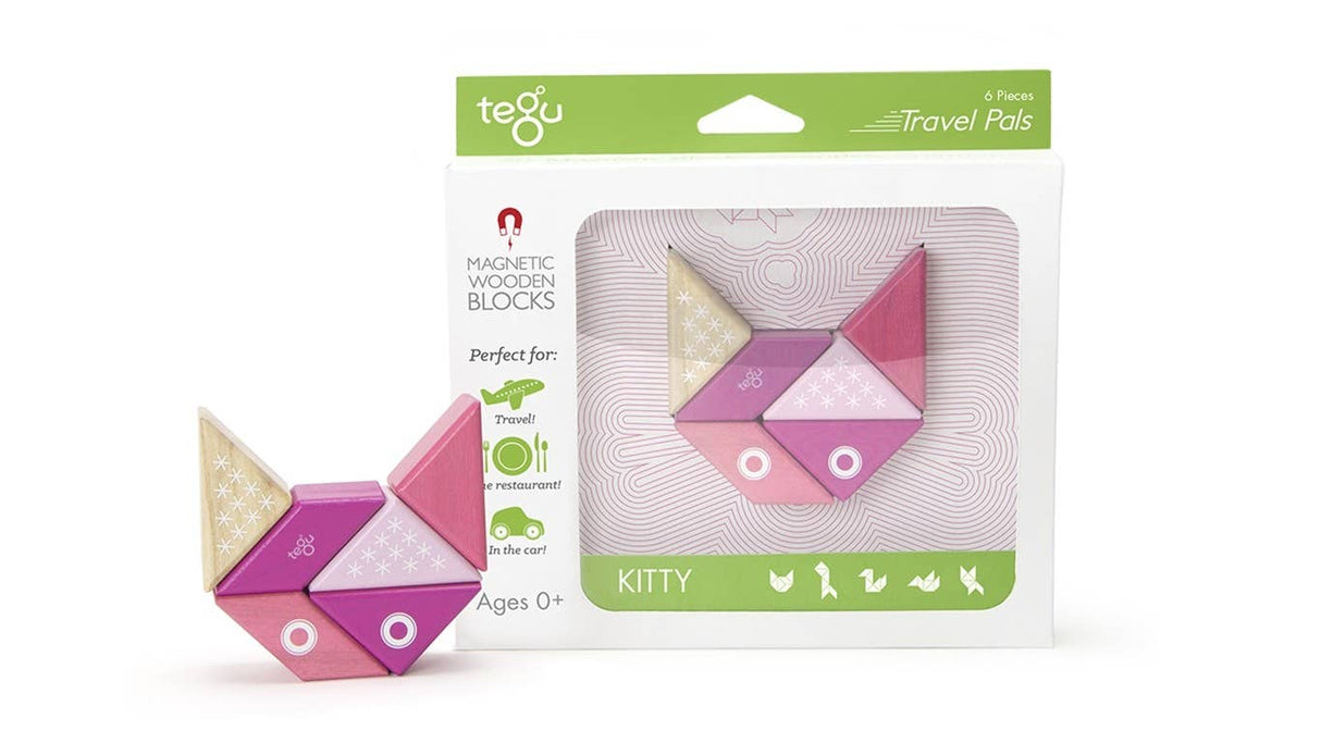 Travel Pals - Magnetic Wooden Block Set