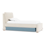 Frost Blue Felt Trundle Fabric (Performance Felt)