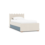 Frost Blue Felt Trundle Fabric (Performance Felt)