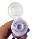 Set of 3 Unicorn-Shaped Leakproof Silicone Condiment Squeeze