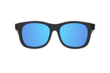 Polarized Navigator: Jet Black | Cobalt Mirrored Lens