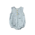 Seersucker Pocket One-Piece - Petite Sardine
