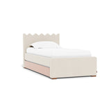 Blush Velvet Trundle Fabric (Performance Velvet)