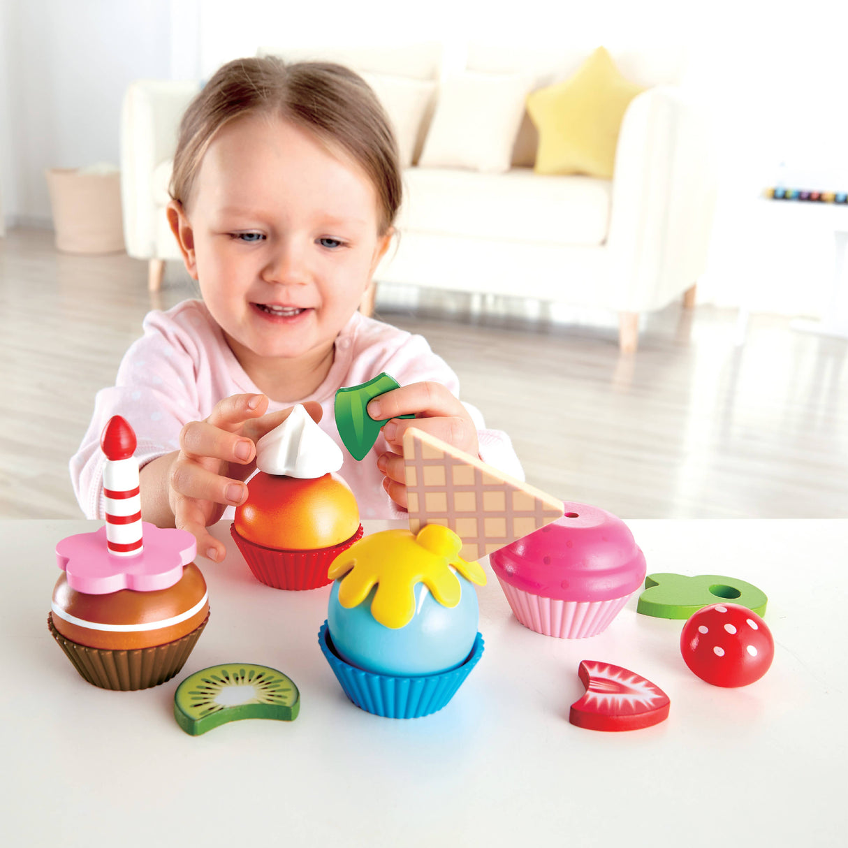 Cupcakes Playset for Fine Motor Skills