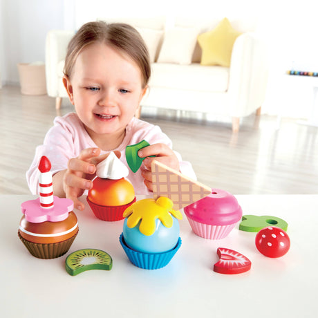 Cupcakes Playset for Fine Motor Skills