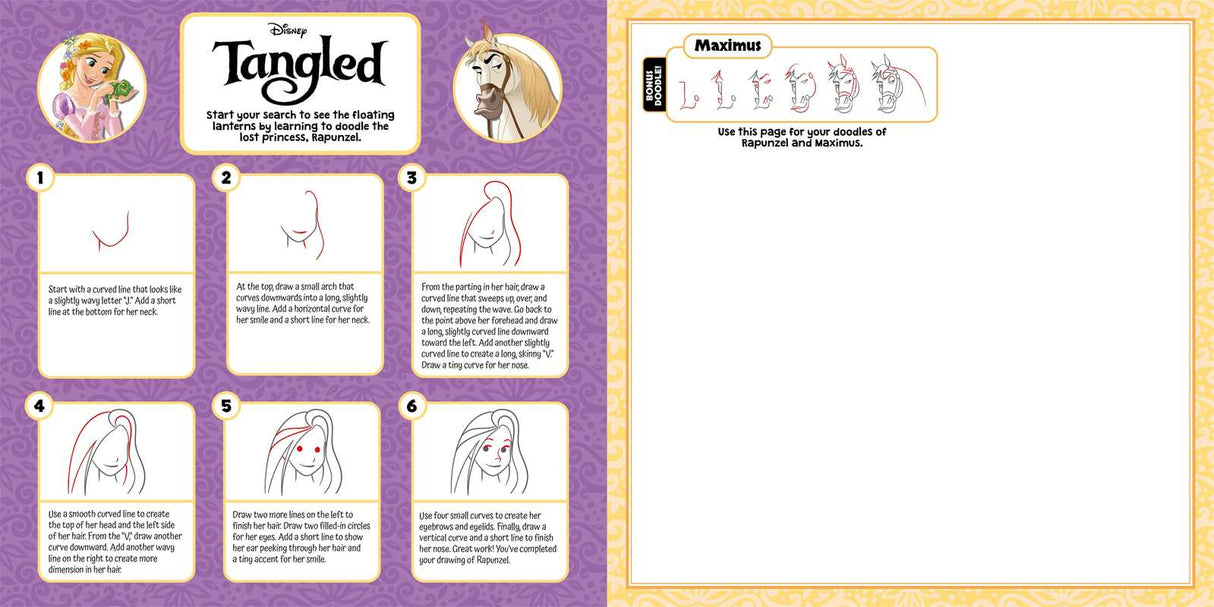 Disney Doodles: Learn to Draw Favorite Disney Characters by IglooBooks