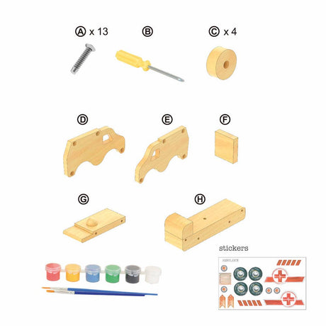 DIY Wooden Ambulence