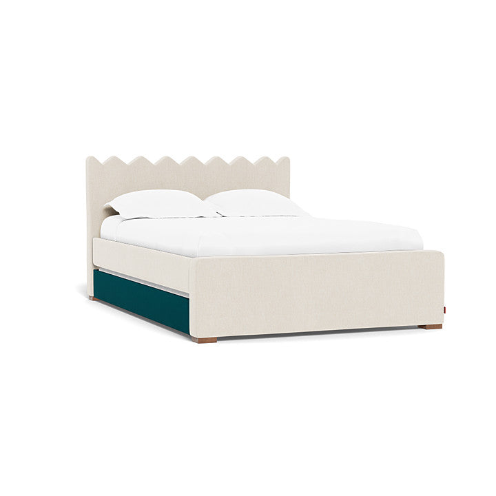 Peacock Velvet Trundle Fabric (Performance Velvet)
