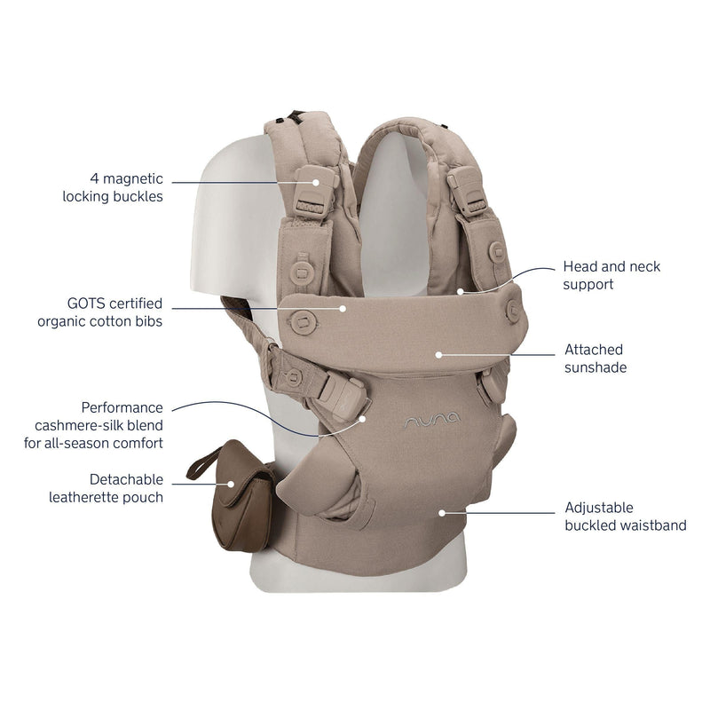 New! Nuna CUDL LUXE Baby Carrier