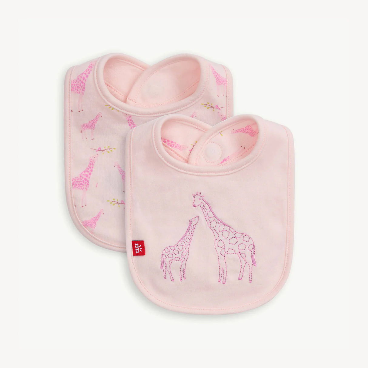Jolie Giraffe Organic Cotton MAG REV. Bib