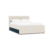Navy Velvet Trundle Fabric (Performance Velvet)