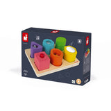 I Wood | Shapes & Sounds | 6 Block Puzzle | 12 Months+