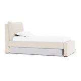 Dove Grey Boucle Trundle Fabric (Performance Boucle)