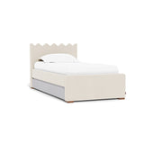 Dove Grey Boucle Trundle Fabric (Performance Boucle)