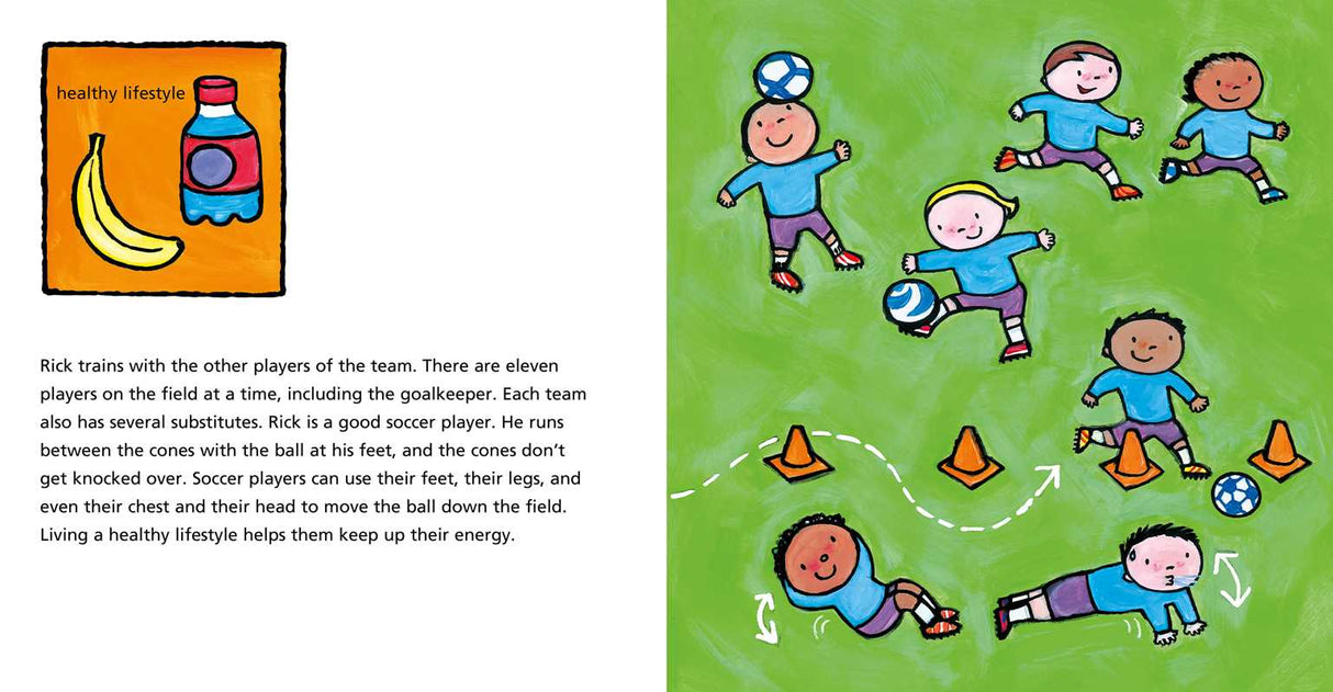 Soccer Players and What They Do by Liesbet Slegers