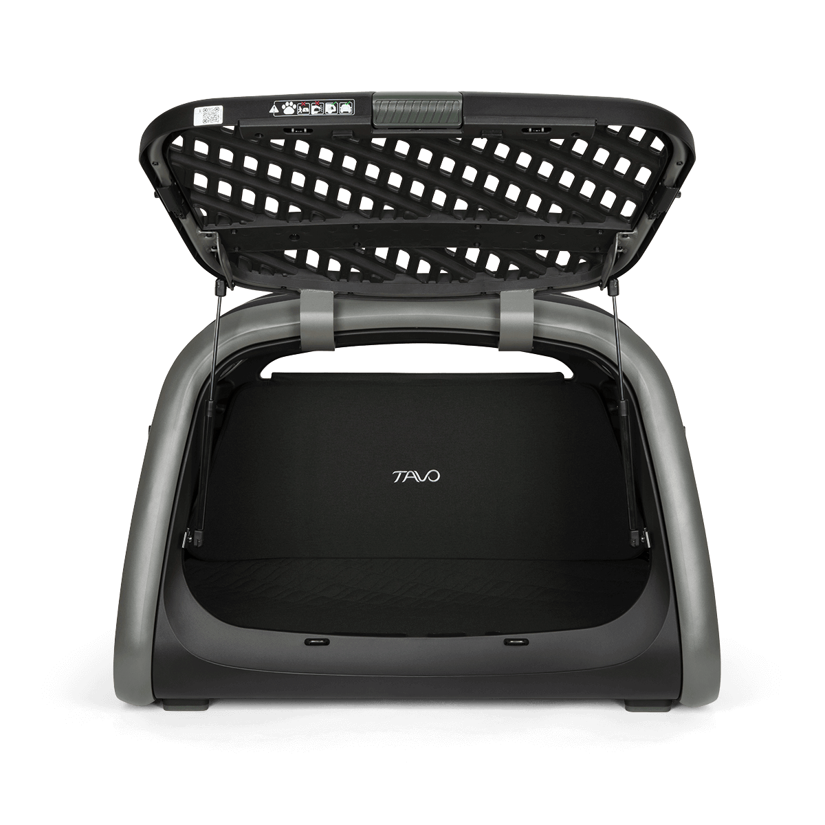 Everett Pet Travel Crate - front open