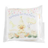 Birthday on the Farm10-Page Crinkle Soft Cloth Baby Book