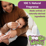 Boogie Saline Nose Wipes, Unscented, 30ct