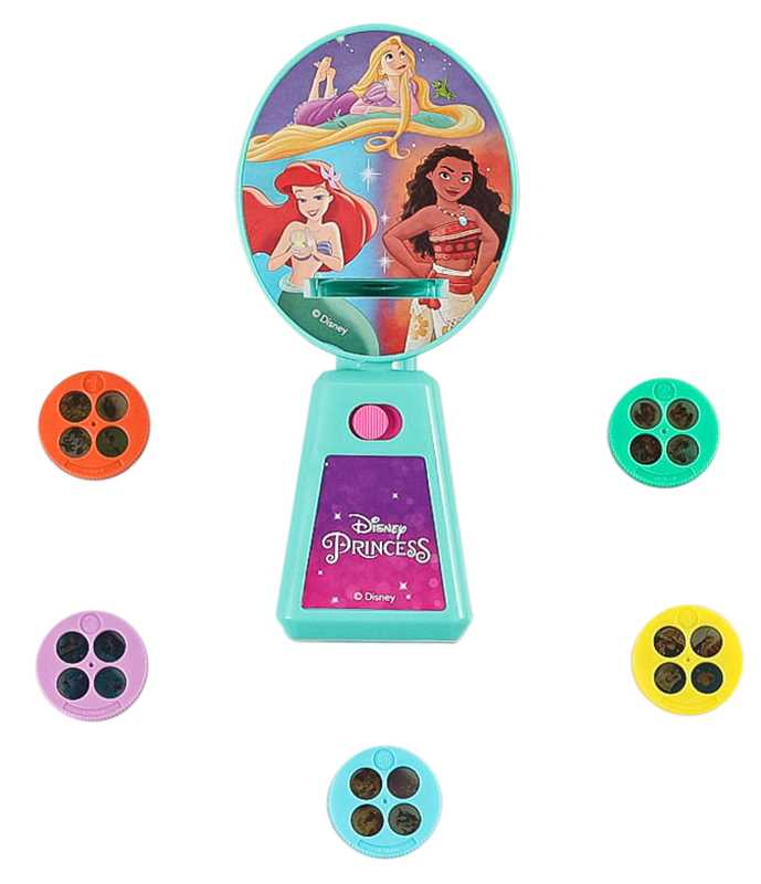 Disney Princess: Moana, Rapunzel, and Ariel Movie Theater Storybook & Movie Projector by