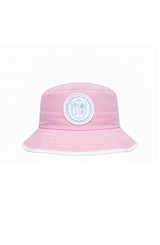 Coastal Crest Bucket Hat, Pink