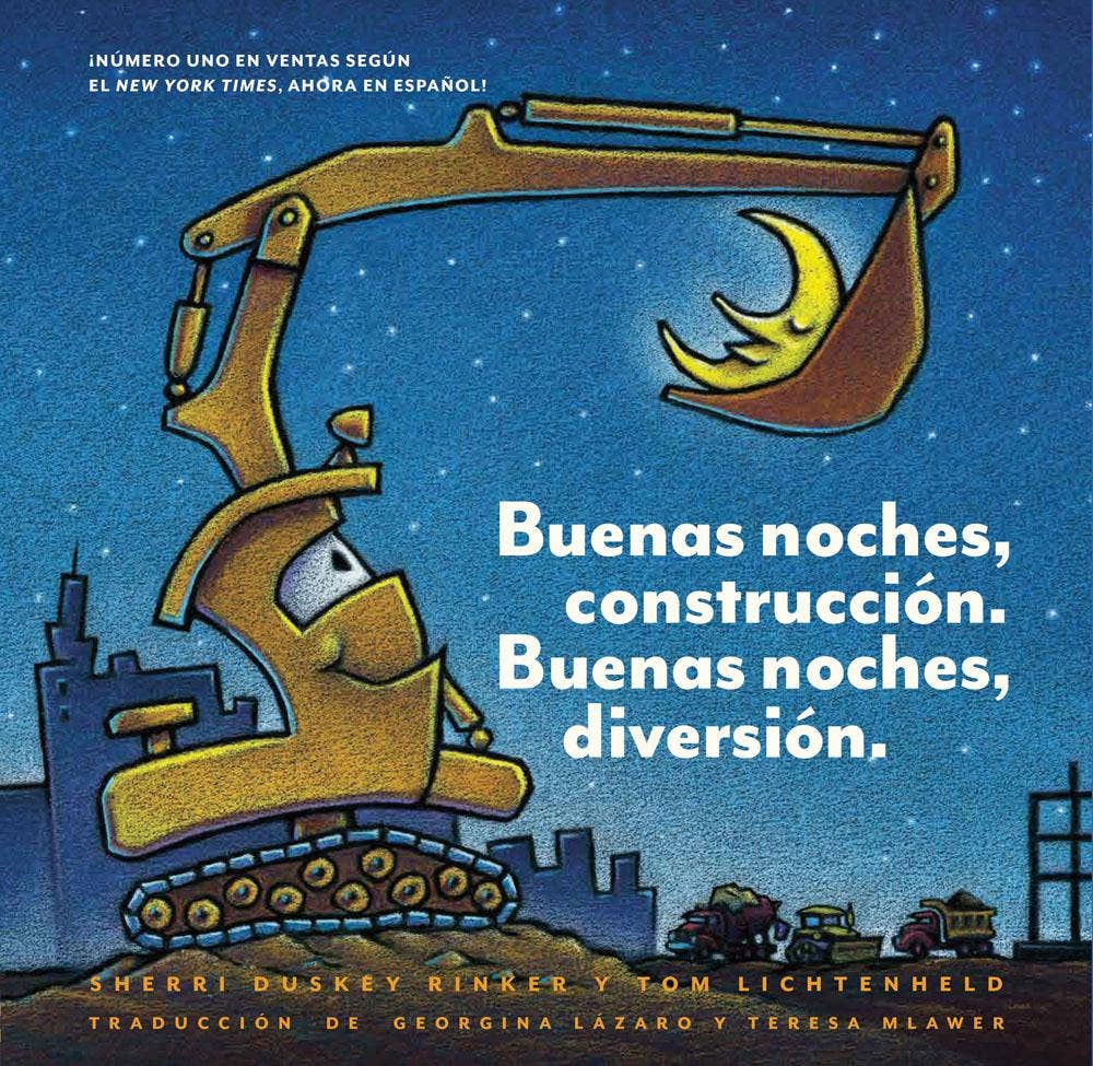 Buenas noches  construccion. Buenas noches  diversion. (Goodnigh,