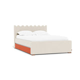 Orange Trundle Fabric (Performance Microfiber)