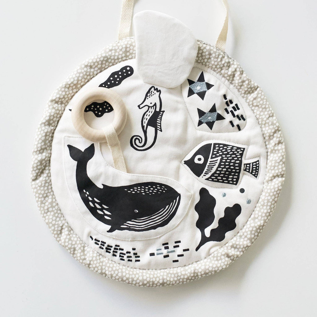 Organic Activity Pad for Baby - Ocean Animals