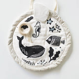 Organic Activity Pad for Baby - Ocean Animals