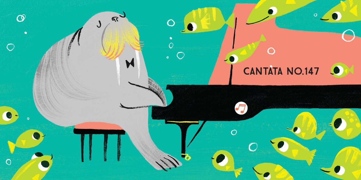 Baby Bach: A Classical Music Sound Book (With 6 Magical Melodies) by Little Genius Books