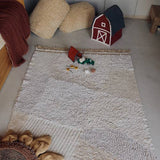 Washable play rug  Farm Fields