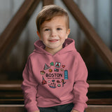 Boston Doodles Icons Massachusetts Toddler Unisex Hoodie