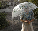 Hydrangea Clear Umbrella