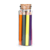 Colored Pencils Set Of 12 In Glass Jar