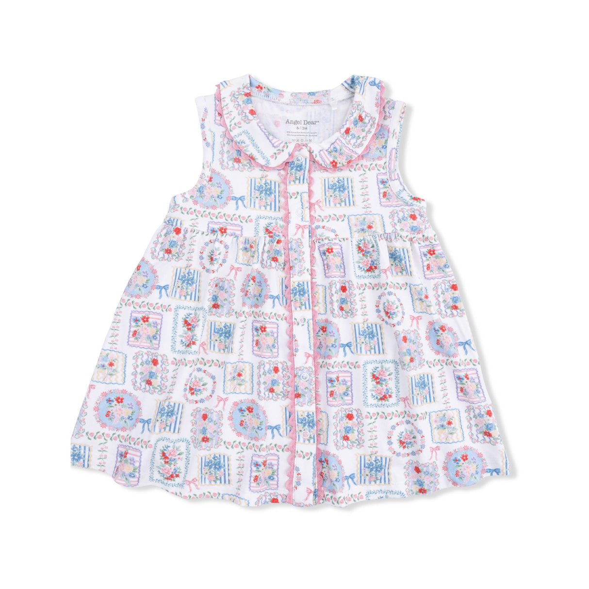 Julep's Floral Patchwork - Jill Dress Sleeveless with Bloomer