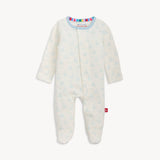 TINY TIDES BL ORG COT MAGNETIC FOOTIE