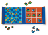 Magnetic Game - Tic Tac Toe & Checkers Dino
