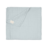 Bamboo Muslin Swaddle Blanket (Misty Sky)