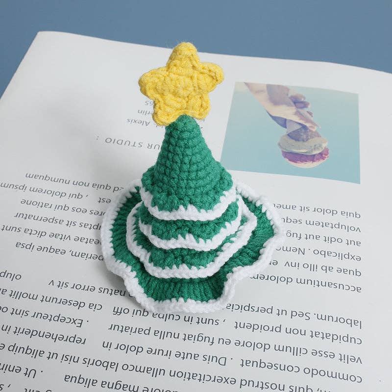Colorful Princess Crochet Hat Hair Clip Handmade Hair Accessory