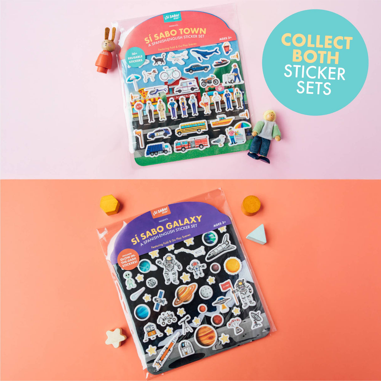 Reusable Space Puffy Sticker Activity Book For Kids