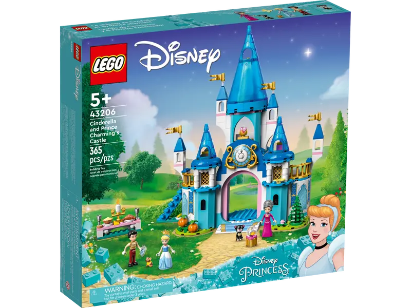 Lego Cinderella and Prince Charming's Castle