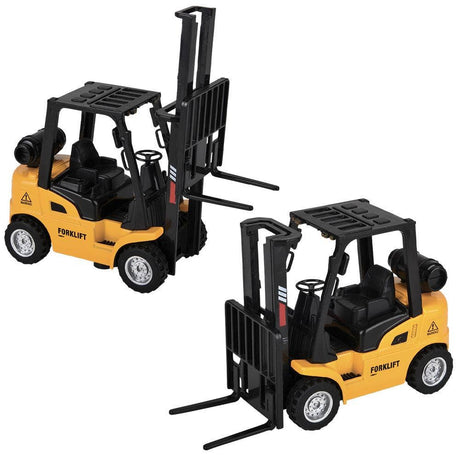 5" Diecast Pull Back Forklift       8/Disp