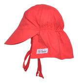 Kids UPF50+ Girls and Boys Original Flap Hat with Ties