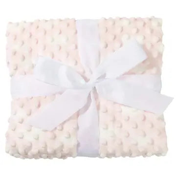 Pink Cozy Cloud Baby Blanket