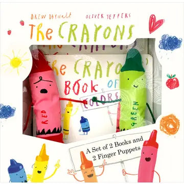 Crayons Bd Bks+Finger Puppets
