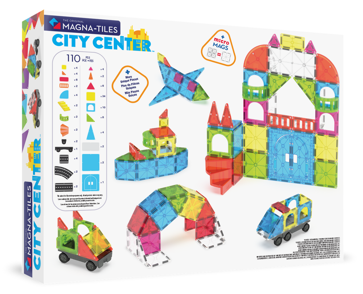 Magna-Tiles City Center 110-Piece Set