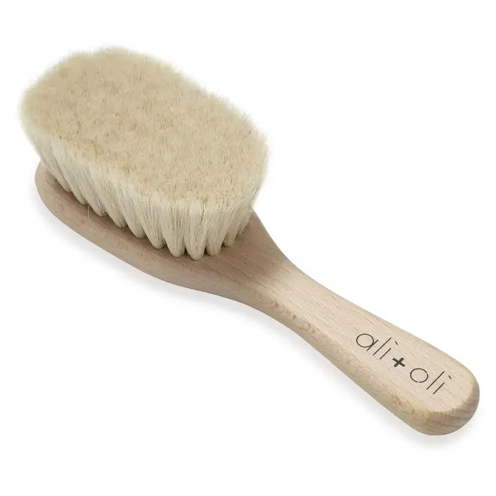 Ali+Oli Wooden Baby Hair Brush (Made in Germany)